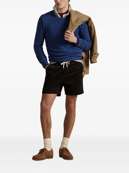 shorts de algodão