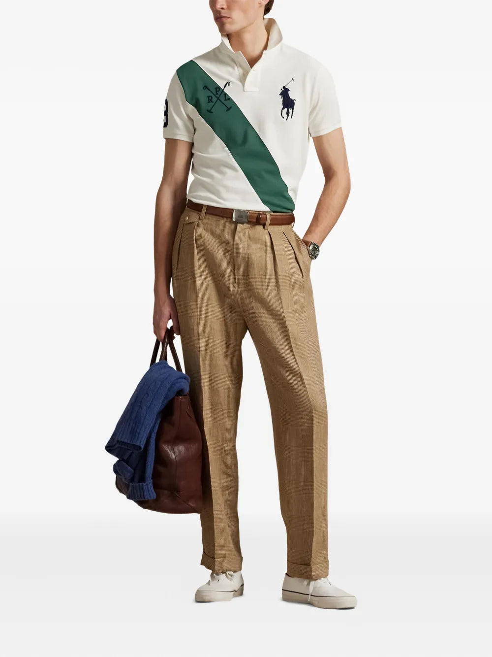 Camisa polo com motivo de pônei