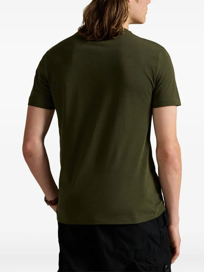 Camiseta bordada com o logotipo da Lauren