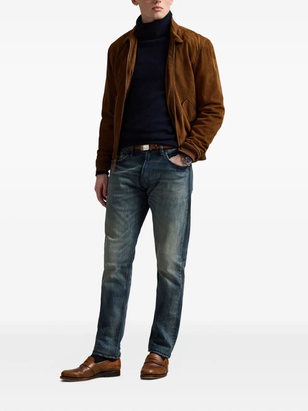 jeans desbotados