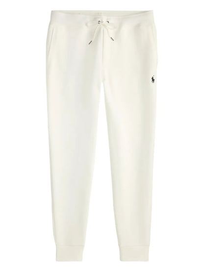 calças de treino de malha dupla