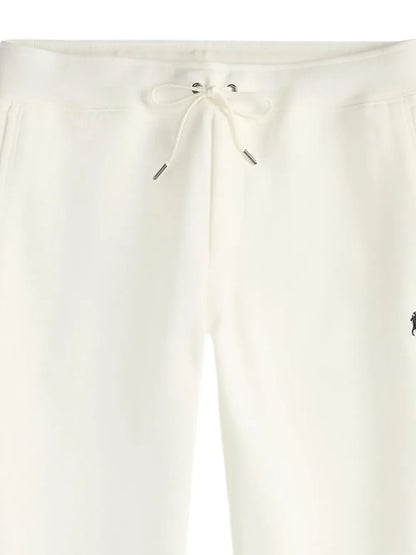 calças de treino de malha dupla